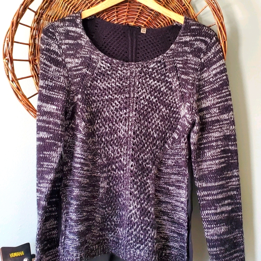 Dex Crochet Back Sweater.
